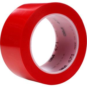 471F PVC-Klebeband Rot (L x B) 33M x 50mm 33M