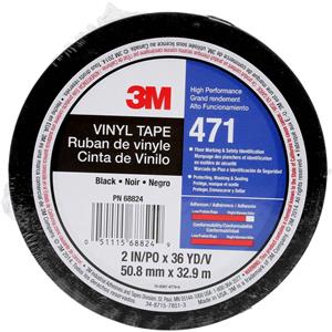 3M 471IW-S50-D PVC-Klebeband Schwarz (L x B) 33m x 50mm 1St.
