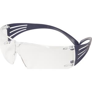 3M SecureFit Schutzbrille mit Antibeschlag-Schutz Blau DIN EN 166