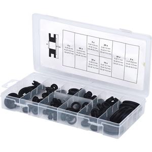 KS TOOLS Sortiment Gummi-Durchgangstüllen, 110-tlg. - KSTOOLS