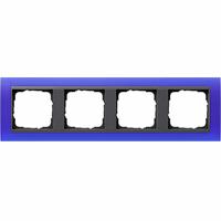 GIRA Event Opaak Blauw / Antraciet 4-voudig