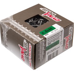 dynaplus schroef universeel platkop AR coating TX-25 5.0x60/35mm 200 stuks