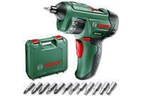 Bosch PSR Select 3.6V Li-Ion accu schroevendraaier set (1.5Ah accu) in koffer - 0603977005