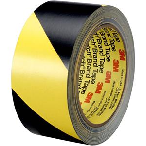 Gefahrenmarkierungsklebeband Schwarz, Gelb (L x B) 33M x 100mm 33M