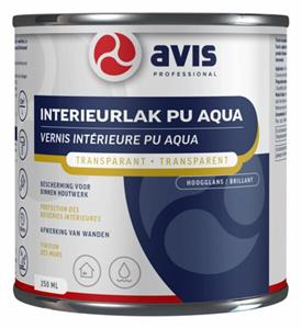 Avis aqua pu lak blank ultra mat 2.5 ltr