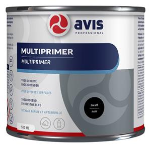 Avis multiprimer zwart 500 ml