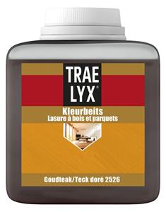 trae-lyx kleurbeits 2526 goudteak 0.5 ltr