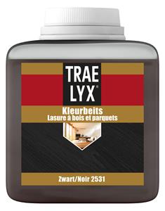 Trae Lyx trae-lyx kleurbeits 2531 zwart 0.5 ltr