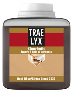 Trae Lyx trae-lyx kleurbeits 2532 licht eiken 0.5 ltr