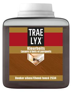 Trae Lyx trae-lyx kleurbeits 2534 donker eiken 0.5 ltr