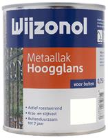 Wijzonol metaallak hoogglans cremewit (RAL9001) 750 ml