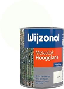 Wijzonol metaallak hoogglans ijswit 750 ml