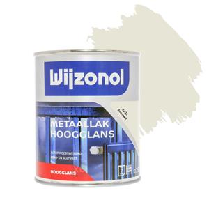 Wijzonol metaallak hoogglans roomwit 750 ml