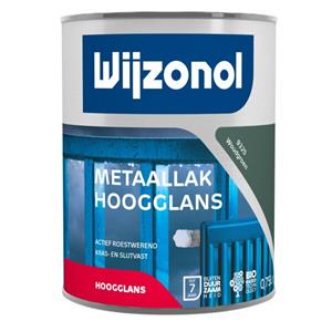 Wijzonol metaallak hoogglans woudgroen 750 ml