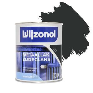 Wijzonol metaallak zijdeglans zwart 750 ml