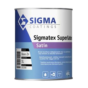 sigma sigmatex superlatex satin donkere kleur 1 ltr