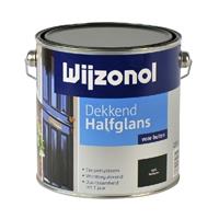 Wijzonol lak halfglans zuiver wit (RAL 9010) dekkend 750 ml