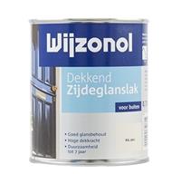 Wijzonol lak zijdeglans antraciet dekkend 750 ml