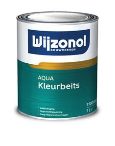 aqua kleurbeits blank 1 ltr