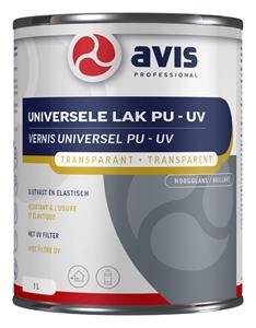 Avis pu-siegel hoogglans blank 1 ltr