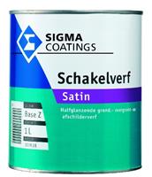 Sigma schakelverf satin wit 1 ltr