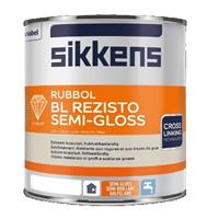 Sikkens rubbol bl rezisto semi-gloss kleur 1 ltr