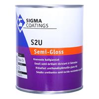 Sigma s2u semi-gloss wit 1 ltr