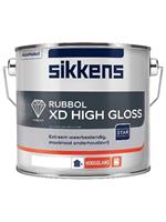 Sikkens rubbol xd high gloss kleur 2.5 ltr