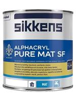 sikkens alphacryl pure mat sf lichte kleur 10 ltr