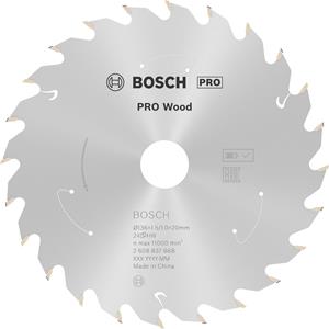 Bosch Bosch 2608837668 Hardmetaal-cirkelzaagblad 136 x 20 mm Aantal tanden: 24 1 stuk(s)