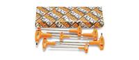 Beta Set haakse stiftsleutels met kracht handgreep, verchroomd 96T/S11 - 000960951