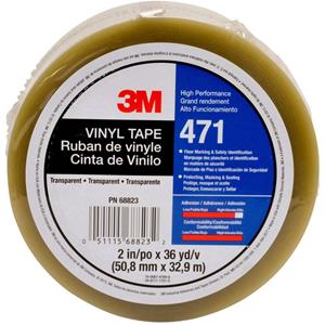 3M 471F 471T5033 PVC-plakband Transparant (l x b) 33 m x 50 mm 1 rollen