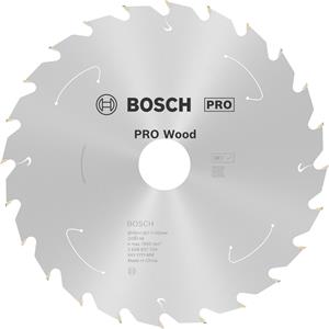 Bosch Bosch 2608837704 Hardmetaal-cirkelzaagblad 190 x 20 mm Aantal tanden: 24 1 stuk(s)