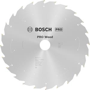 Bosch Bosch 2608837733 Hardmetaal-cirkelzaagblad 254 x 30 mm Aantal tanden: 24 1 stuk(s)