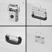 ProPlus Transportkiste Aluminium 49 L Silber