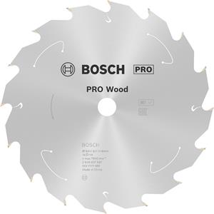 Bosch Bosch 2608837697 Hardmetaal-cirkelzaagblad 184 x 16 mm Aantal tanden: 16 1 stuk(s)