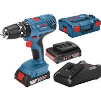 BOSCH PROFESSIONAL Akku-Schlagbohrschrauber GSB 18V-21 18 V 55 Nm inkl 2 Akkus und Ladegerät