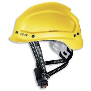 Uvex Schutzhelm pheos alpine Multifunktionshelm Bergsteigerhelm Arbeitshelm Sporthelm Kletterhelm Bauhelm EN397 u. EN12492 Farbe:gelb Uvex - 15734