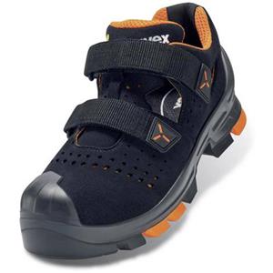 Uvex 2 ESD Sicherheitssandale S1P Größe: 41 Schwarz, Orange 1 Paar