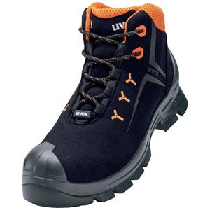 Uvex 2 Vibram 6529239 Hoge ESD-veiligheidsschoenen S3 Maat: 39 Zwart, Rood 1 paar