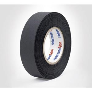 hellermanntyton HTAPE-PROTECT180-PET-BK Gewebeklebeband (L x B) 25m x 19mm 25m
