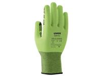 Uvex Schnittschutz-Handschuh C500 dry, Gr.07, lime/anthrazit