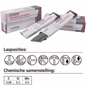 Weldkar Rutiel E 6013-S Laselektrode - 2.5mm - 2kg