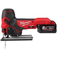 Milwaukee M18 FBJS-502X 18V Li-ion accu decoupeerzaag set (2x 5.0Ah accu) in HD-Box - koolborstelloos