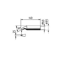 ersa 0832HD Lötspitze Spitzen-Größe 2.50mm Inhalt 1St.