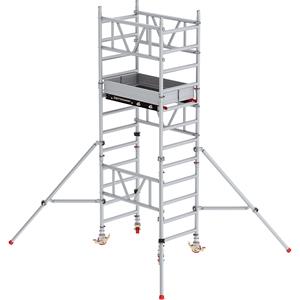 Altrex MiTower 1-Personen-Gerüst Aluminium mit Fiber-DeckPlattform 0,75x1,27m 4,20m AH