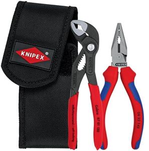 KNIPEX Zangensatz 2-teilig in Werkzeuggürteltasche