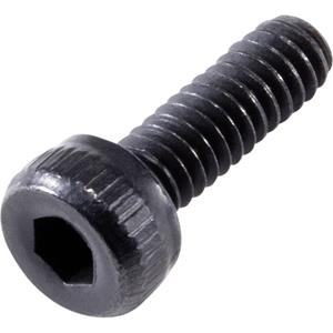 toolcraft TO-5661774 Cilinderschroeven M2 6 mm Binnenzeskant (inbus) DIN 912 ISO 4762 Staal 100 stuks