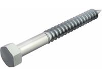 obobettermann OBO Bettermann 12400 6x50G 3188051 Holzschraube 6mm 50mm Stahl verzinkt 50St.