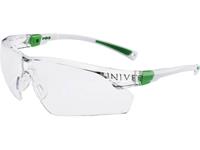 Schutzbrille 506 UP EN 166,EN 170 Bügel weiß grün,Scheiben klar PC UNIVET